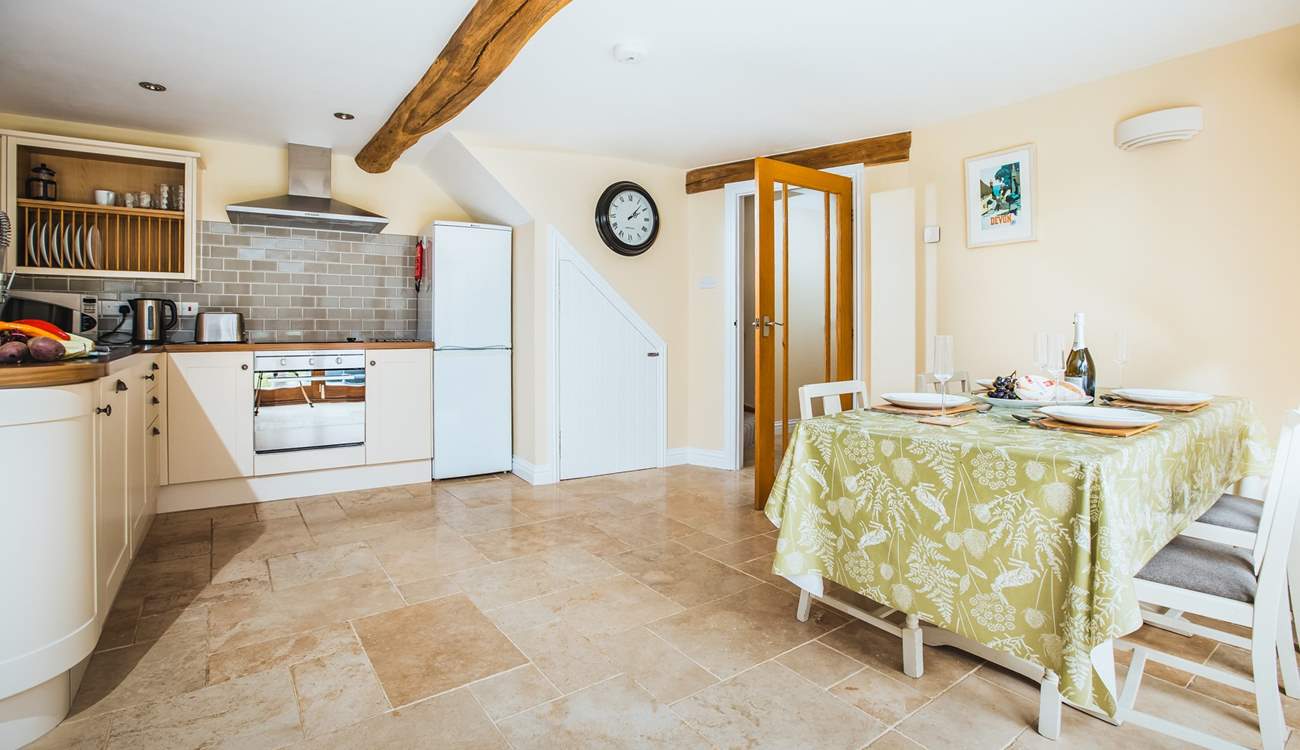 Under-floor heating will warm your toes at any time of year.