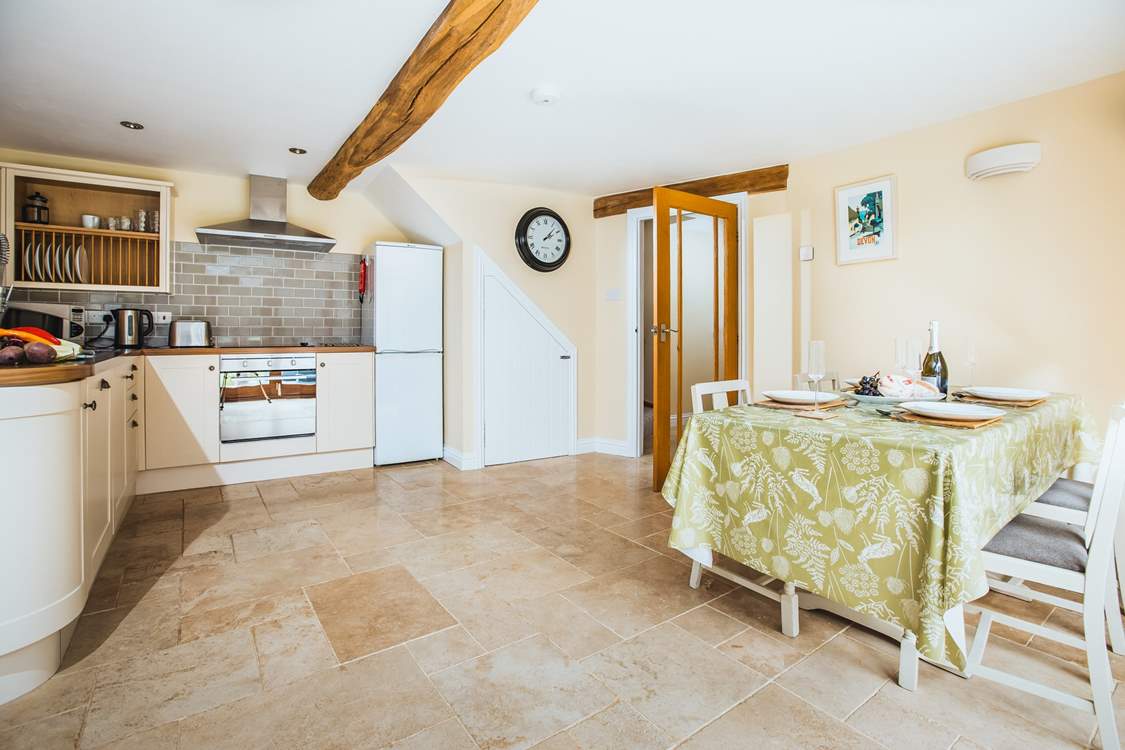Under-floor heating will warm your toes at any time of year.