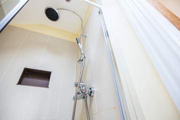Shower in style.