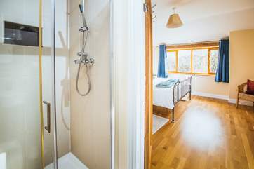 The en-suite shower room to bedroom 1.
