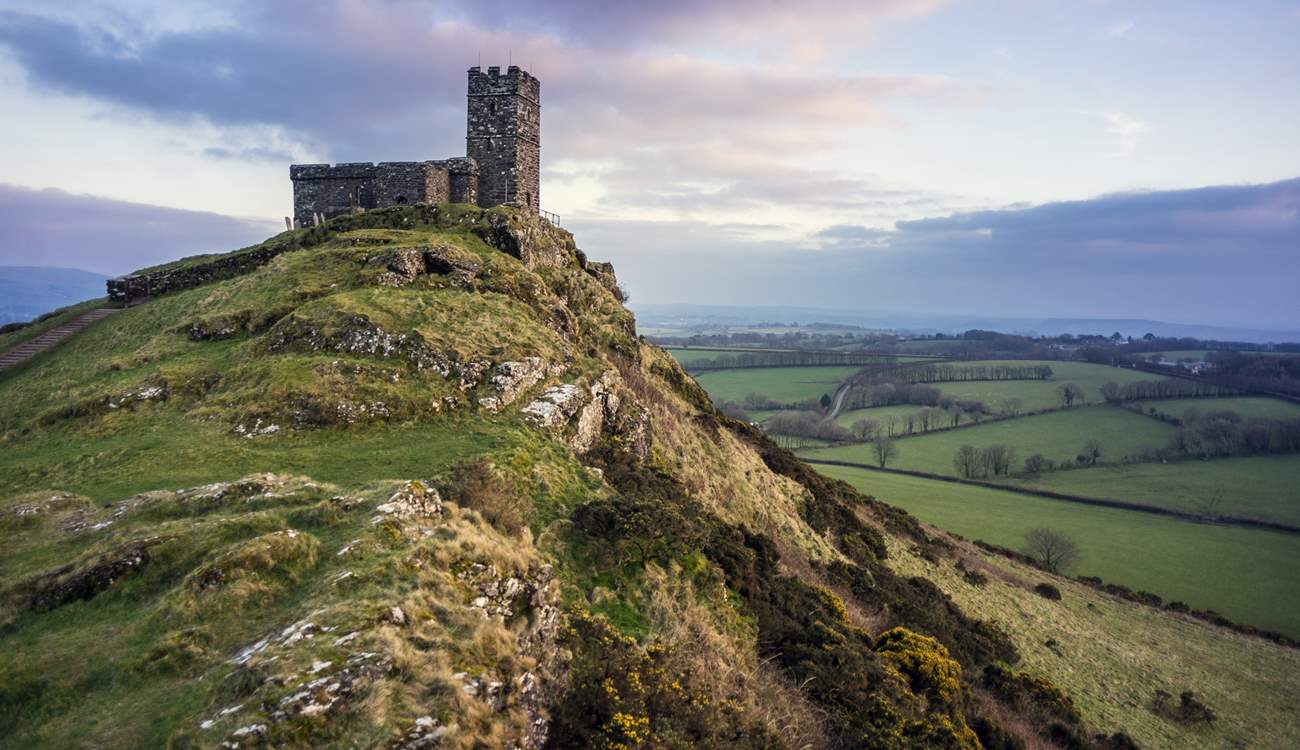 Head to St Michael's Church near Tavistock to find this uniquely located church.