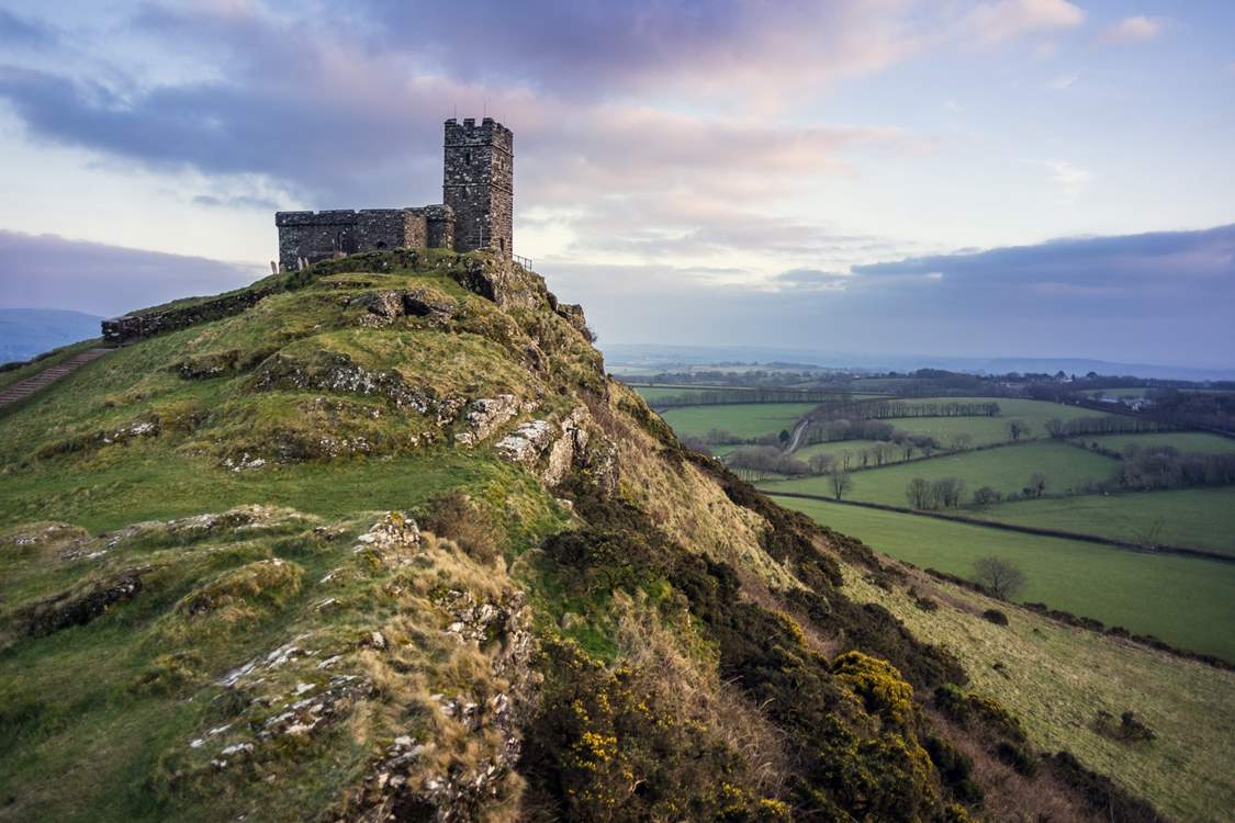 Head to St Michael's Church near Tavistock to find this uniquely located church.