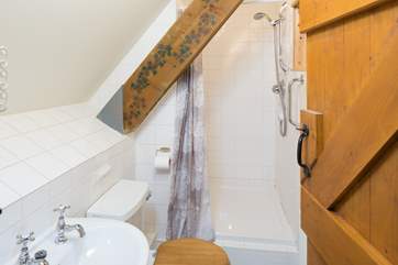 The en suite shower-room for Bedroom 3.