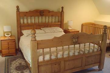 Bedroom 3 has a double bed.