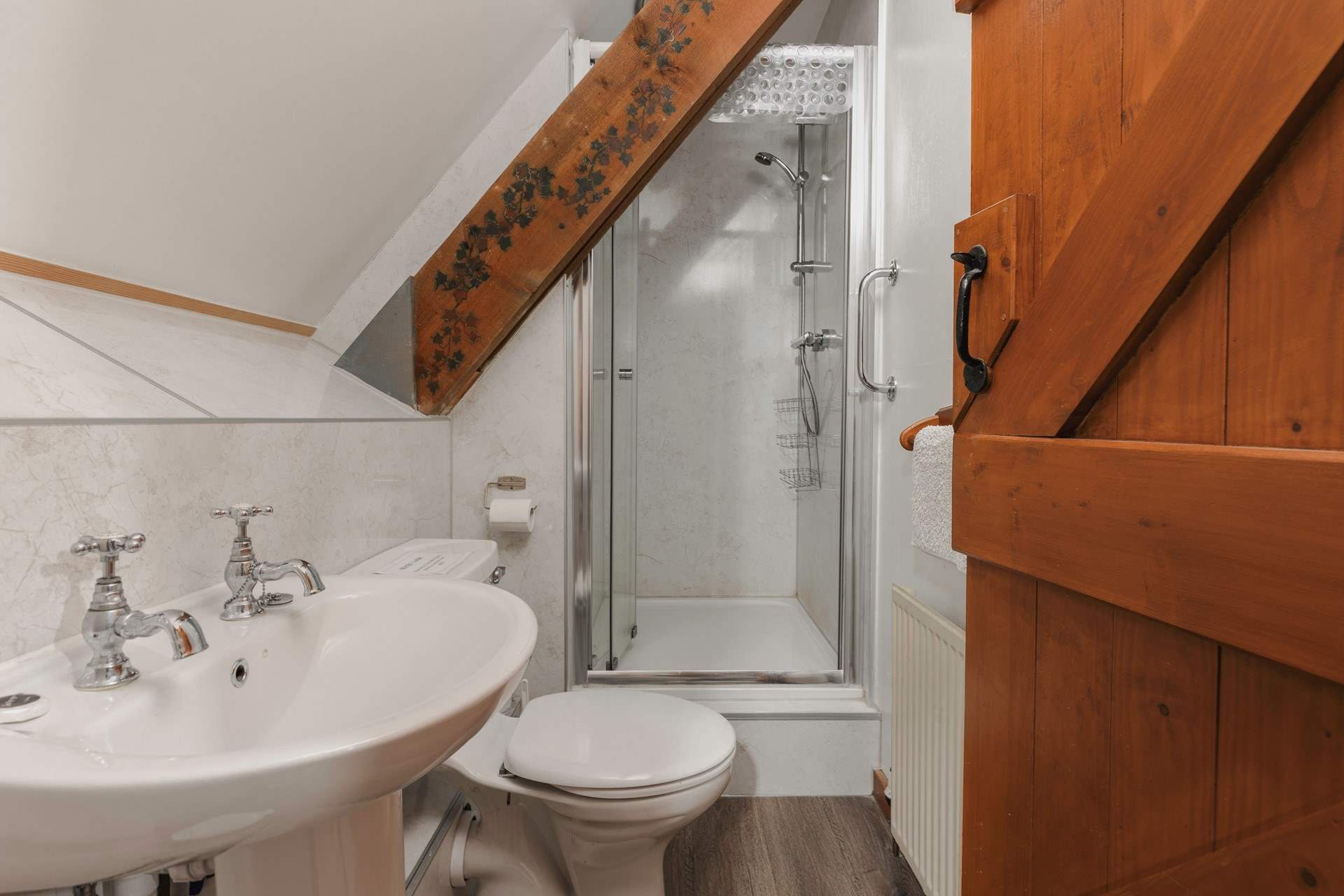 The en suite shower-room for bedroom 3.