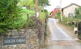 The entrance into Leigh Farm. - Thumbnail Image