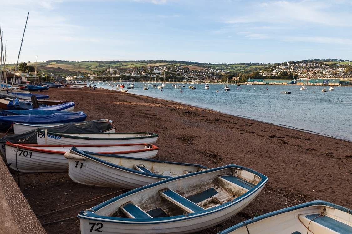 Shaldon is worth a visit and Teignmouth is just across the bridge.