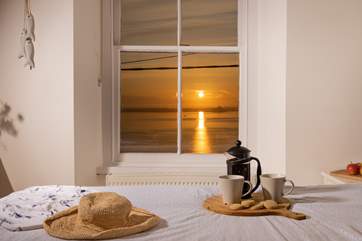 How about that for a view to fall asleep to.