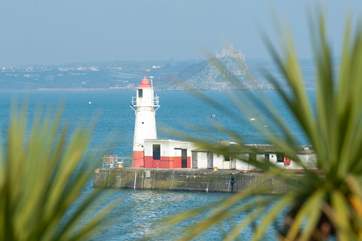 Newlyn is a vibrant fishing town a short journey away.