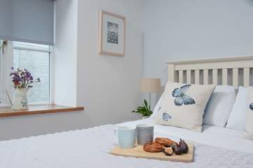 Breakfast in bed? well you are on holiday.