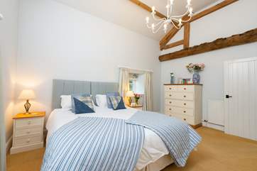 From January 2023, Bedroom 1 has twin beds that guests can secure as a super-king bed on arrival, if they so wish.