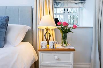 The cottage is full of welcoming touches.
