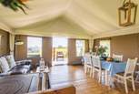 Superbly furnished and equipped - luxury camping at its very best!