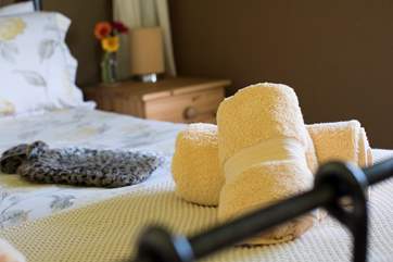 Towels are, of course, provided.