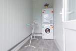 The Shed also houses a laundry-room (with washing machine and tumble-drier - use of these are at cost, payable to the owner).