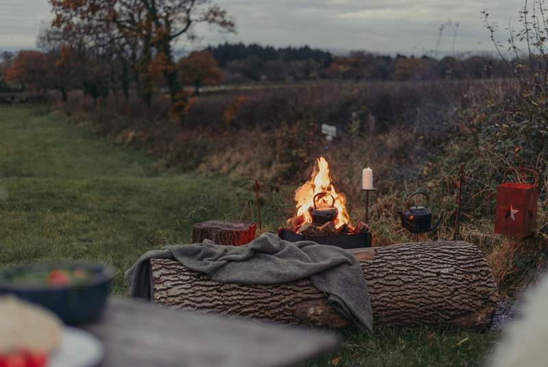 Toast marshmallows and share campfire stories under starry night skies.