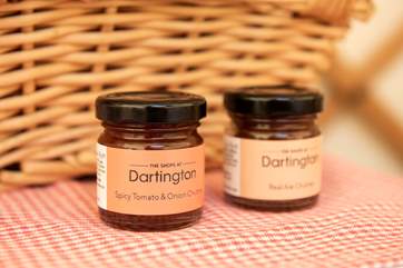 Including some yummy local chutneys.