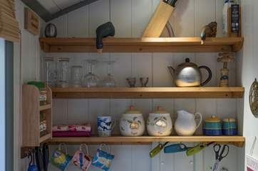 You will have all the equipment you will need for your luxury glamping holiday.