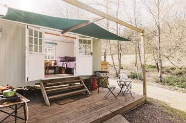 We love the indoor, outdoor living style.