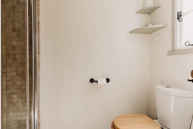 Start your day by refreshing in the ensuite shower room. 