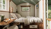 The interiors ooze rustic charm. 