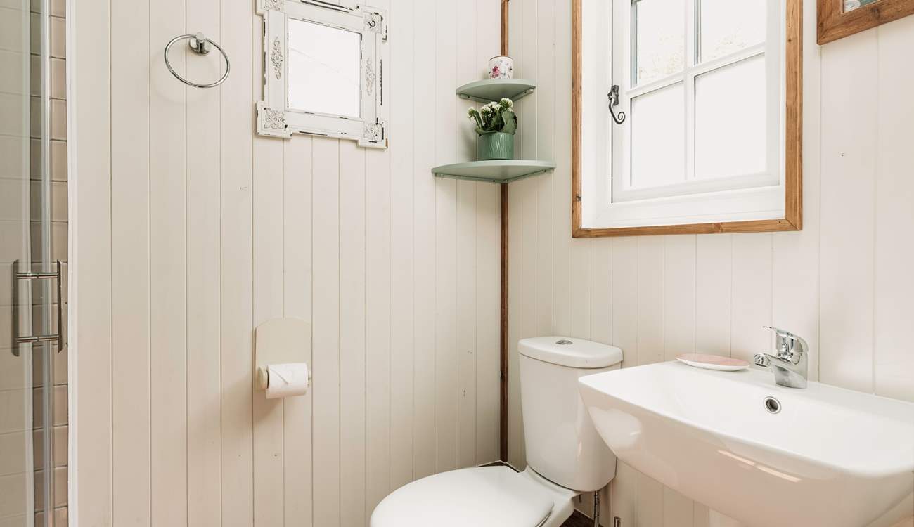 The perfect spot for freshening up. 