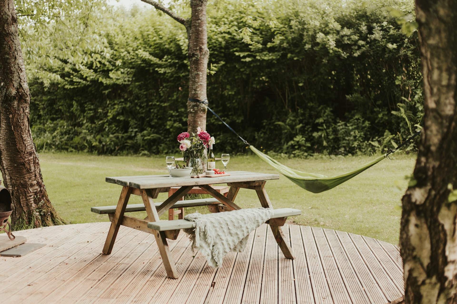 Alfresco living is a complete dream here. 