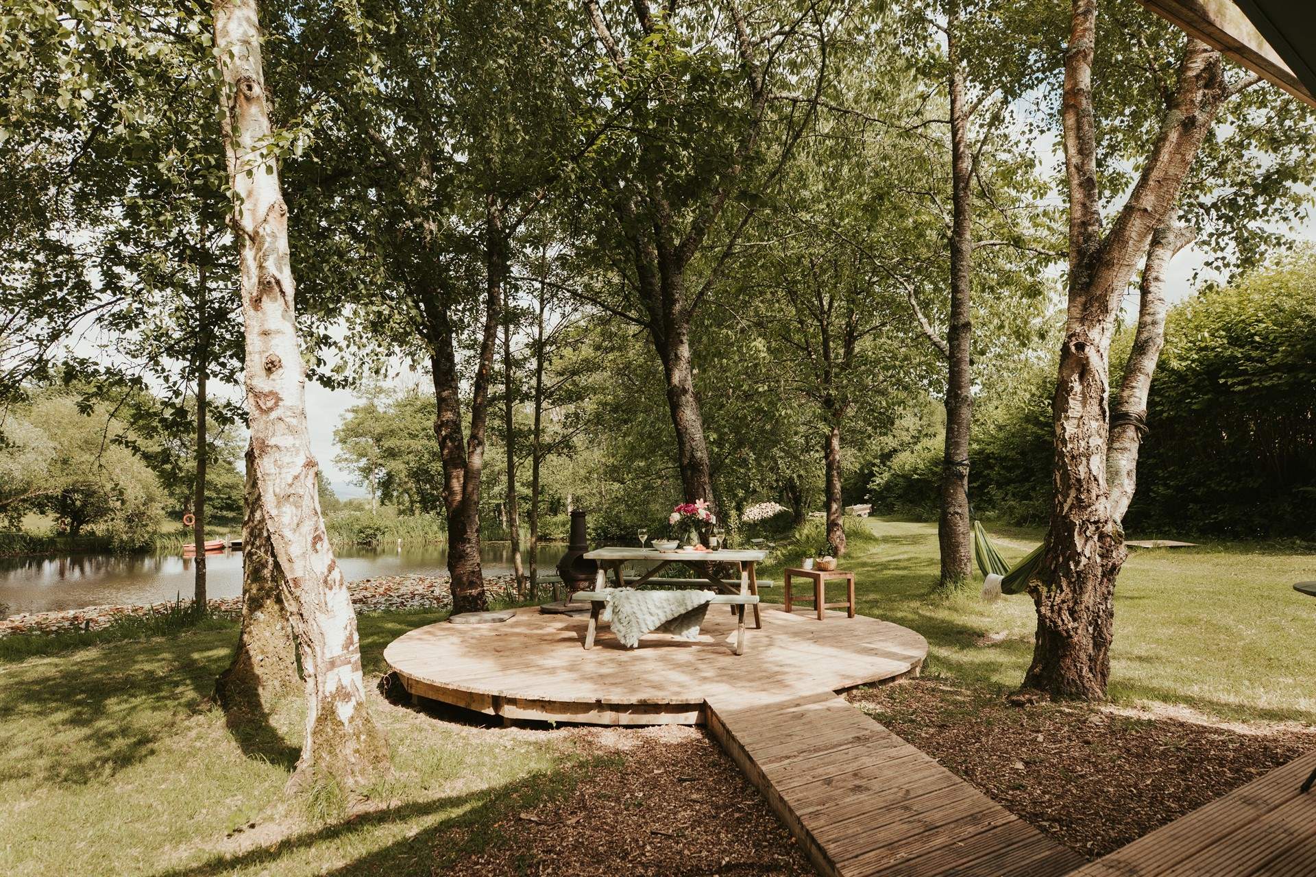 We can't think of anywhere better to sink into the magic of nature. 