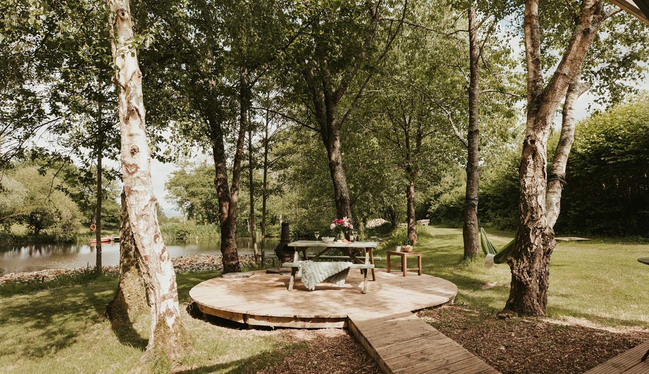 We can't think of anywhere better to sink into the magic of nature. 