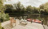 The view of the hut from the other side of the lake is postcard perfection.  - Thumbnail Image