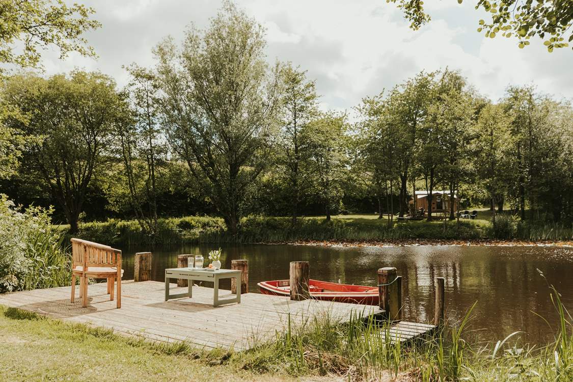 This lakeside hideaway is nothing short of a dream.