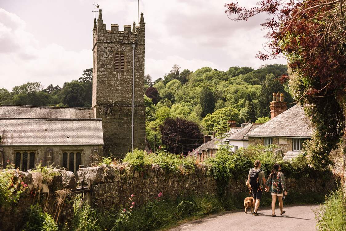 Why not visit Dartmoor, which has many fantastic walks and gorgeous pubs?