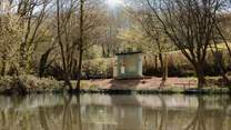 Unwind in the wood-fired sauna, followed by a refreshing cold plunge in the lake.