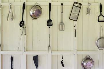 A fully stocked inventory awaits your arrival.