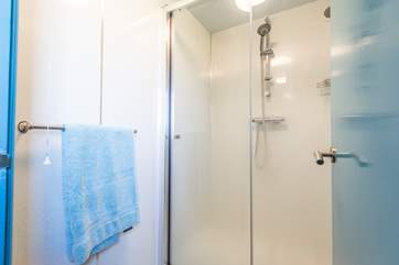 The en suite shower-room.