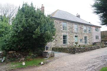 This stately old Georgian farmhouse has been lovingly renovated and immaculately furnished (picture taken during renovation; to be updated soon!).