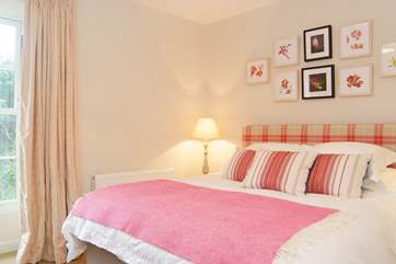Bedroom 4 has a super-king double bed.