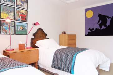 This is understandably known as the 'Tintin room'!