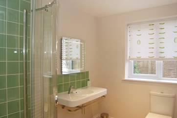 This shower-room is en suite to bedroom 6.