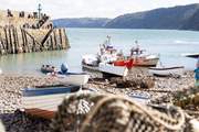 The harbour at Clovelly is delightful.