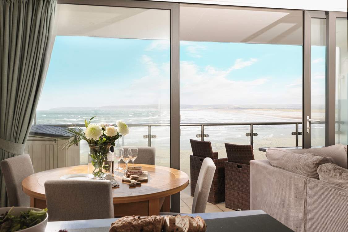 With views out towards the sea and Northam Burrows you will have plenty to observe.