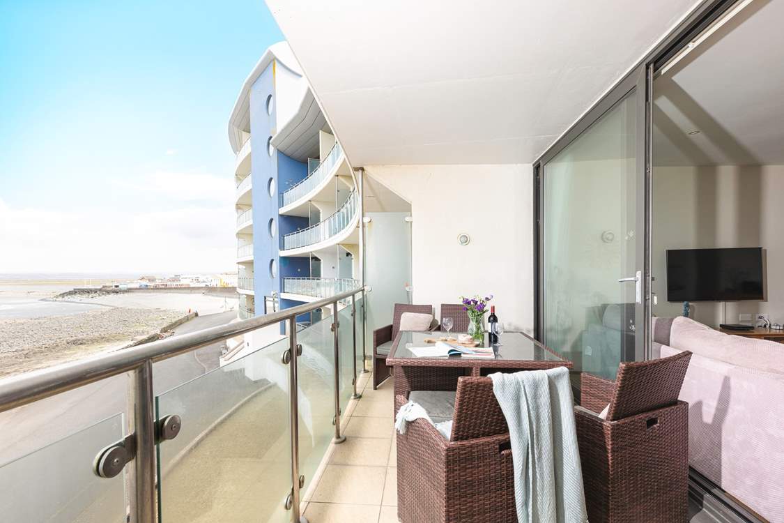The perfect spot to enjoy the view whilst indulging in local treats.