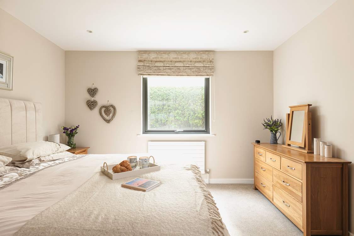 You will instantly relax into this bedroom.