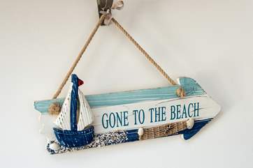 Gone to the beach!
