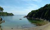 The sheltered bays along the south west coast of Cornwall are beautiful. - Thumbnail Image