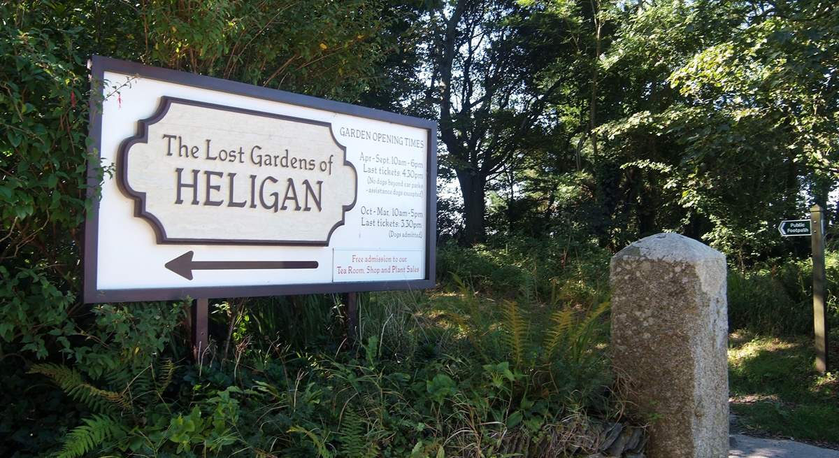 The Lost Gardens of Heligan are amazing and well worth a visit.