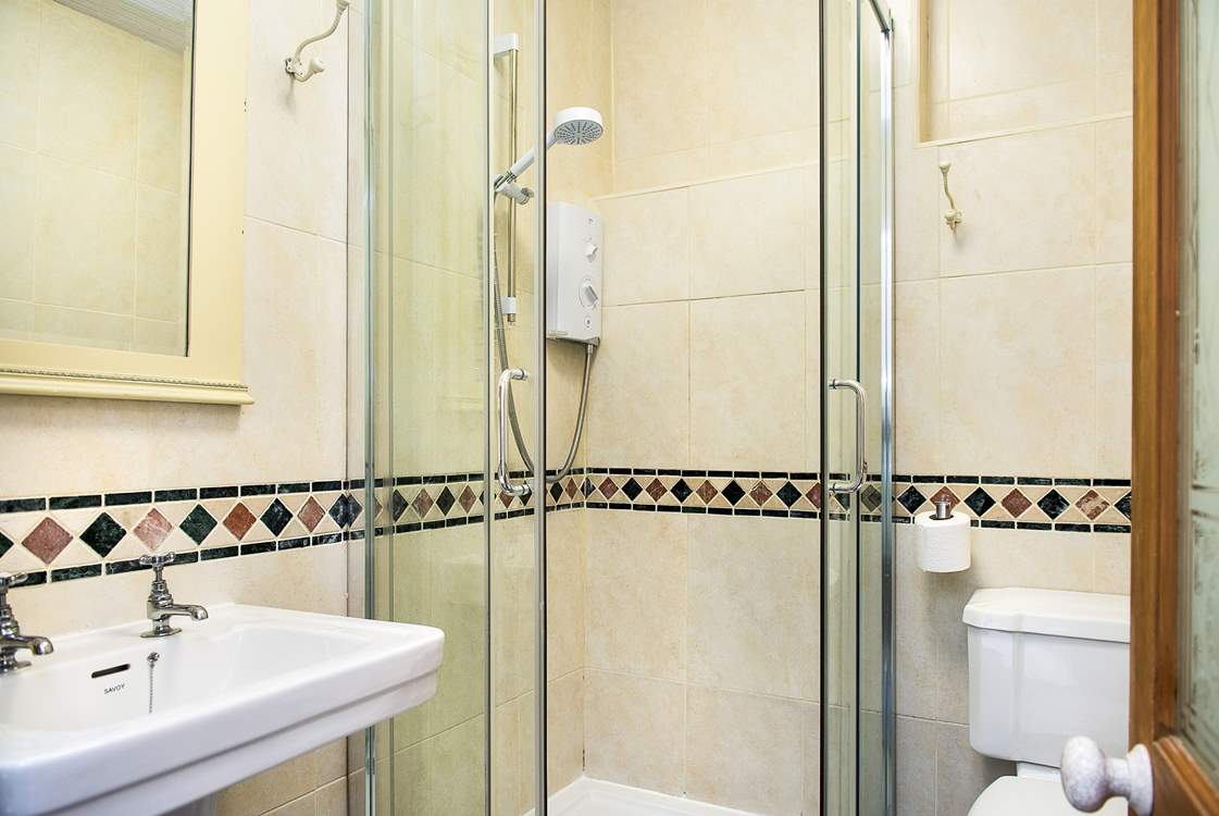 There is also a shower and WC on the ground floor.