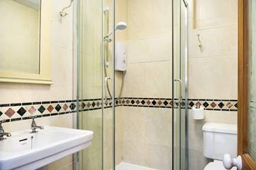 There is also a shower and WC on the ground floor.