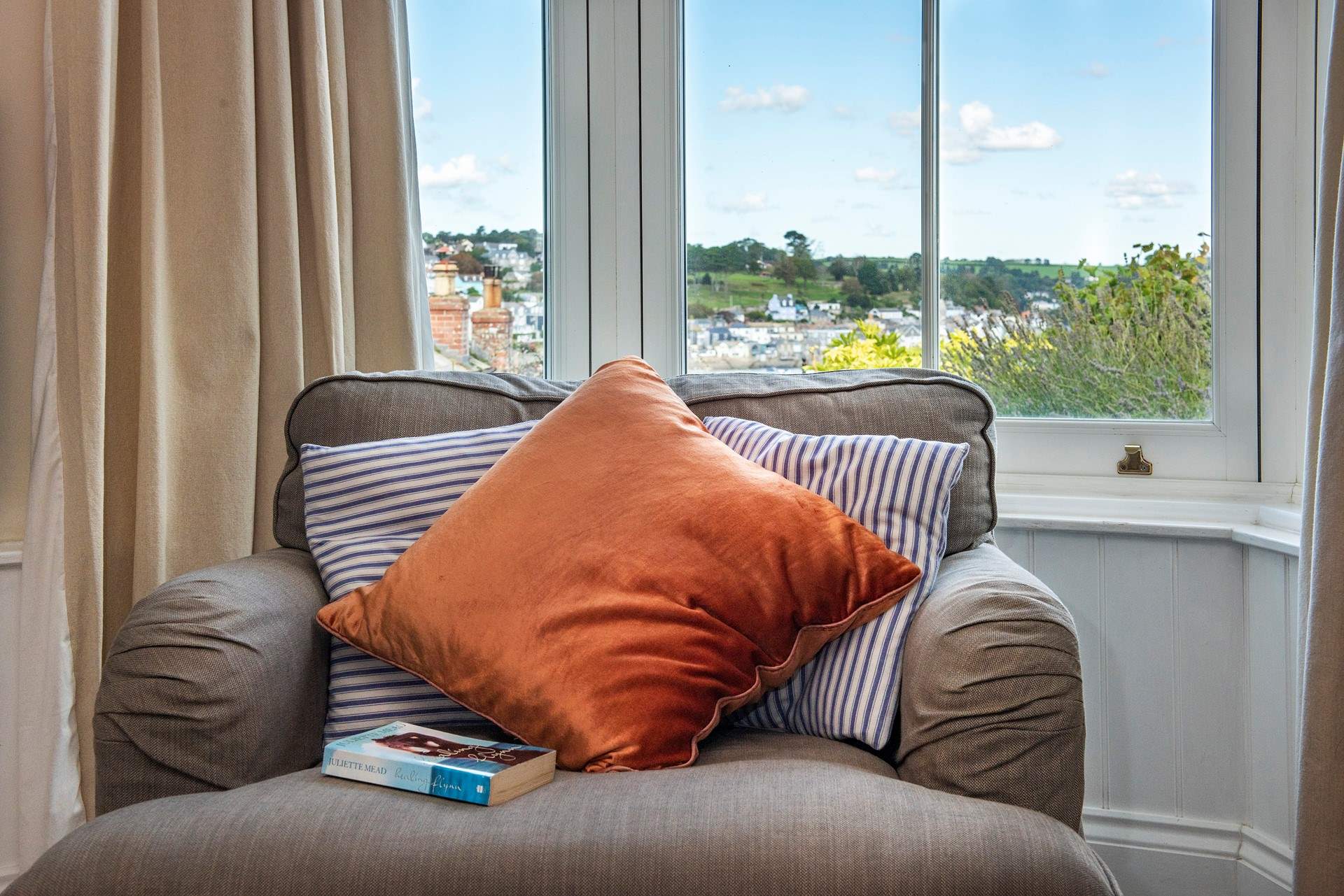 A lovely spot to curl up with a holiday read