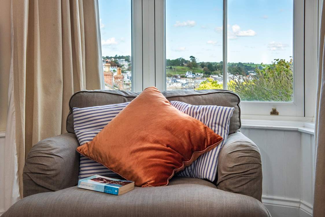 A lovely spot to curl up with a holiday read